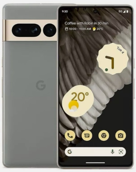 Google Pixel 7 Pro – 128GB – Hasel (entsperrt) Smartphone – guter Zustand