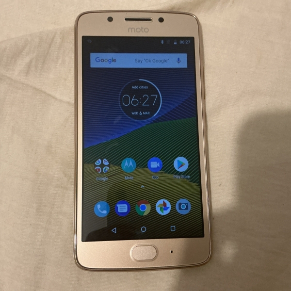 Motorola Moto G5 Gold entsperrt 16GB 5,0″ 13MP Dual SIM Android Smartphone