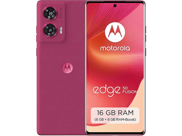 B-Ware Motorola edge 50 fusion 256 GB Hot Pink Dual SIM Smartphone
