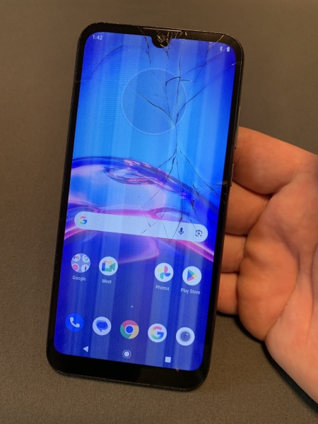 Motorola Moto E6s 2020 grau entsperrt Dual Sim 32GB Android Smartphone gesprungen