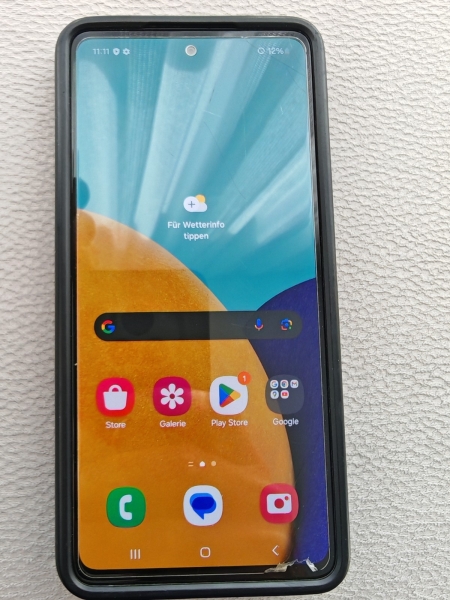 Samsung Galaxy A52 Smartphone – Schwarz, 128 GB, ohne Simlock