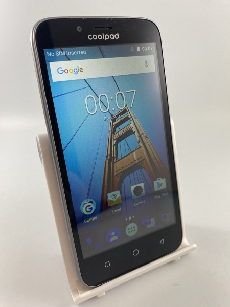 Coolpad 3632A schwarz unbekanntes Netzwerk 8GB 5,0″ 4G LTE Android Go Smartphone