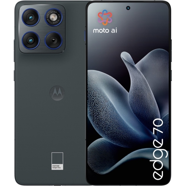 Motorola XT2601-2 Moto Edge 70 5G Smartphone 512GB 12GB RAM PANTONE gadget gray