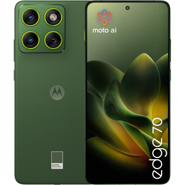 Motorola XT2601-2 Moto Edge 70 5G Smartphone 512GB 12GB RAM PANTONE bronze green