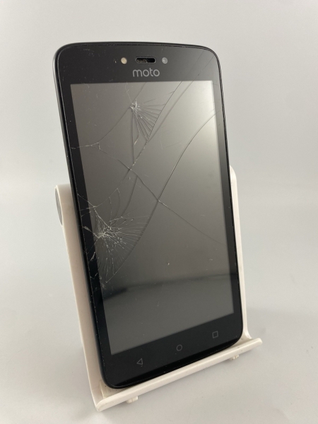 Motorola Moto C schwarz entsperrt 8GB 5,0″ Android Smartphone gesprungen unvollständig
