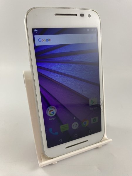 Motorola Moto G 3. Gen weiß entsperrt 8GB 5 Zoll Android Smartphone gesprungen