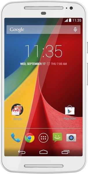 Motorola Moto G 2 Dual-Sim Smartphone 5 Zoll 8 GB Android weiß „gut“