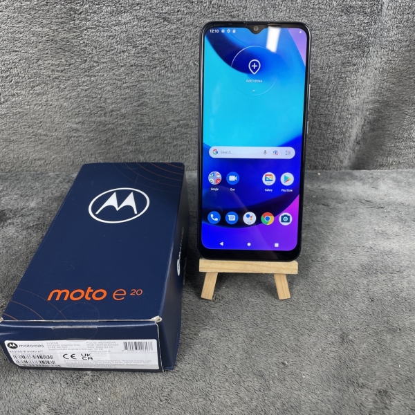 Motorola Moto E20 Smartphone blau 2+32GB Dual Sim entsperrt verpackt funktioniert