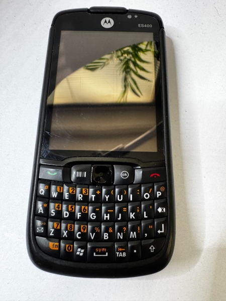 PDA Barcode Scanner 3G ES405B QWERTY Smartphone für Motorola ES400 -SEHR GUT-