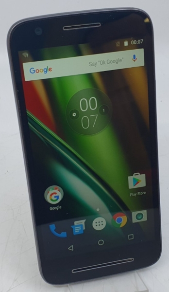 Motorola Moto E3 schwarz 8GB Android Touchscreen Smartphone SIM gesperrt