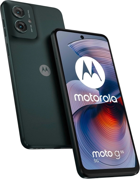 Motorola Moto G55 5G XT2435-2 8GB RAM 256GB Speicher Forest Grey Smartphone