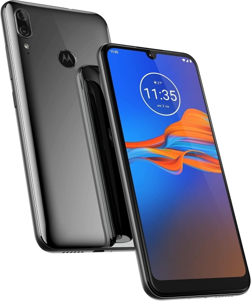 Motorola Moto E6 Plus Smartphone entsperrt 32GB Android 4G LTE poliertes Graphit