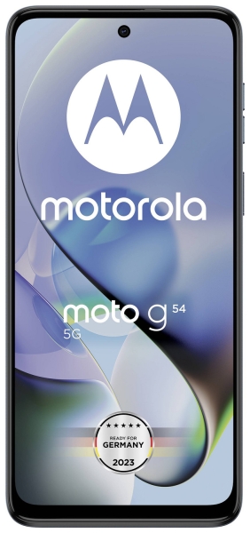 Motorola moto G54 Smartphone Handy 256 GB Hellblau Android 13 Dual SIM