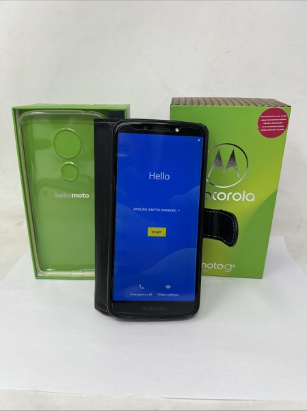 Motorola Moto G6 Play Deep Indigo 32GB (entsperrt) – Smartphone Handy einwandfrei