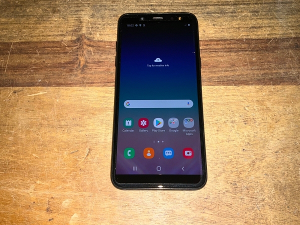 Samsung Galaxy A6 2018 SM-A600FN 32GB schwarz Smartphone