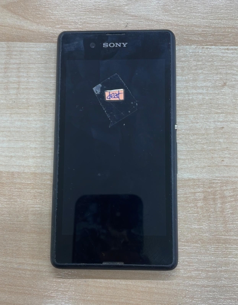 Sony Xperia E3 D2203 4GB schwarz entsperrt Smartphone defekt für Ersatzteile und Reparaturen