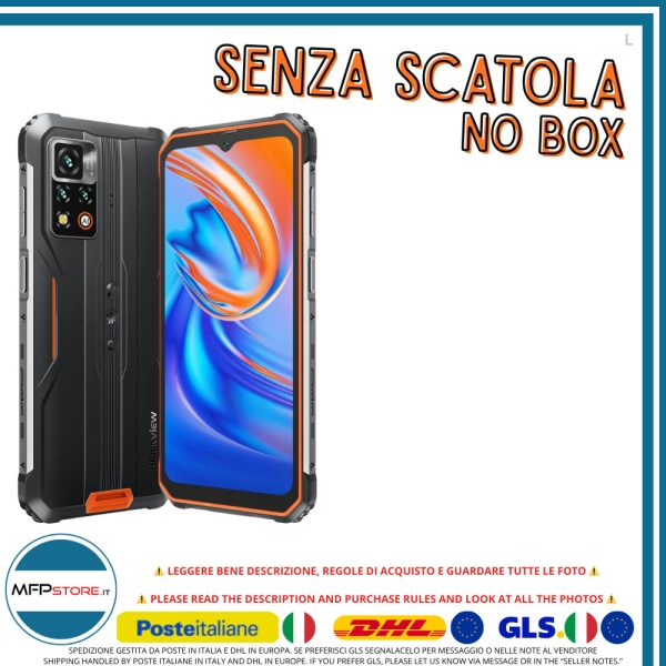 Smartphone Blackview BV9200 Rugged IP68, 14GB RAM (8+6) 256GB -orange