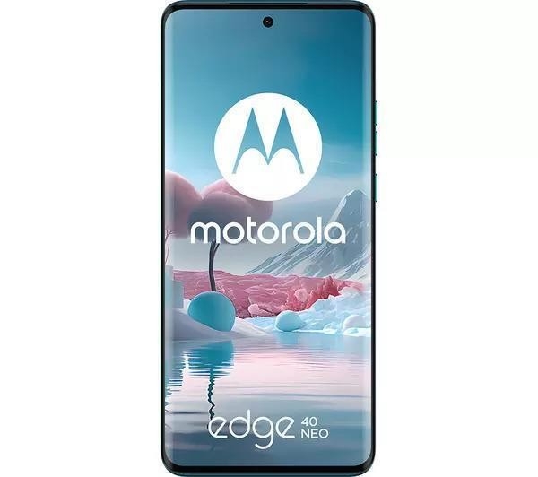 Motorola Edge 40 Neo 256GB Caneel Bay entsperrt SIM-frei Android Smartphone B