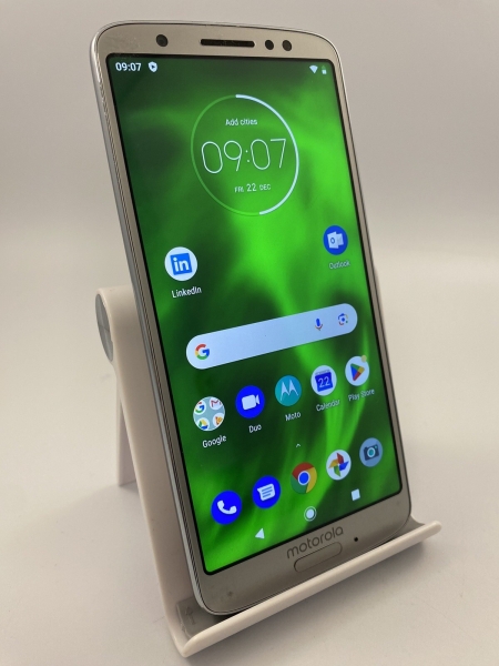 Motorola Moto G6 silber entsperrt 32GB 5,7″ 12MP Android Touchscreen Smartphone