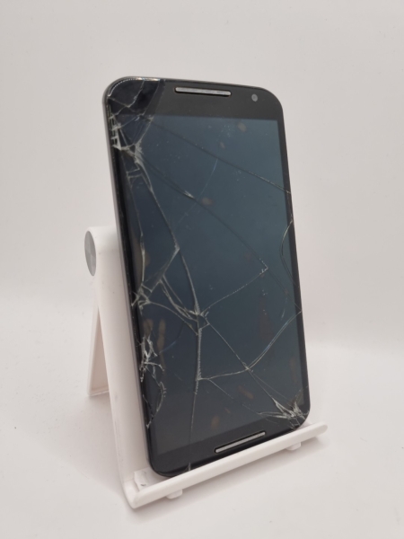 Motorola Moto X 2. Gen schwarz 16GB 13MP Android Smartphone gesprungen defekt #A