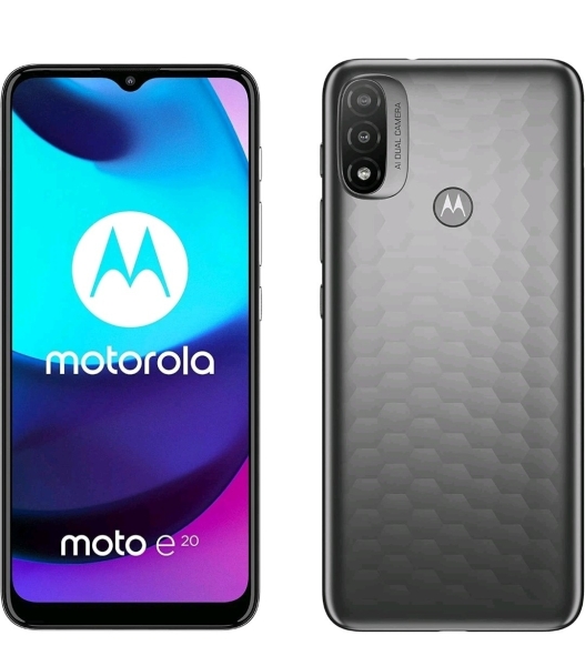 Motorola Moto E20 Smartphone 32GB 2GB RAM Dual SIM Graphite Grey Defekt
