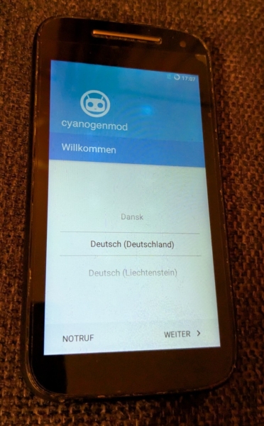 Smartphone, Motorola Moto E 2Gen, gebraucht