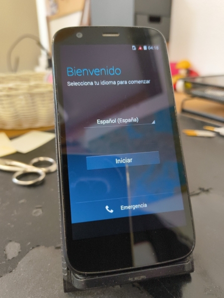 Motorola MOTO G 4G LTE – 8GB – Schwarz (Ohne Simlock) Smartphone