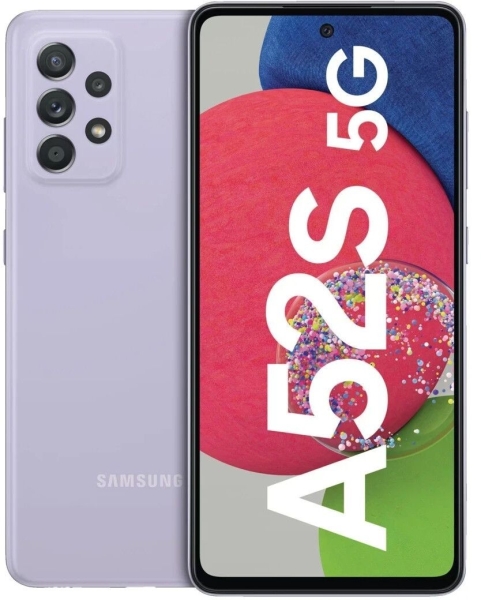 SAMSUNG Galaxy A52s 5G 128GB Violet – Sehr Gut – Smartphone