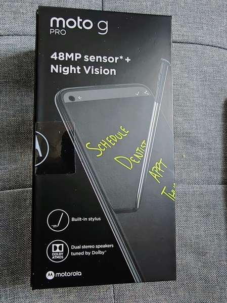 Motorola Moto G Pro Stylus XT2043-7 Dual Sim Smartphone 4GB 128GB