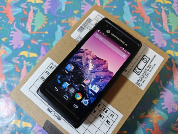 Motorola LEX L10i Mission Critical (mit Karton) Android Smartphone (entsperrt)