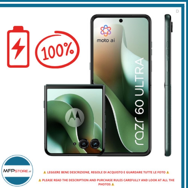 Motorola Razr 60 Ultra 512 GB Pantone Scaber – Faltbares Smartphone WIE NEU