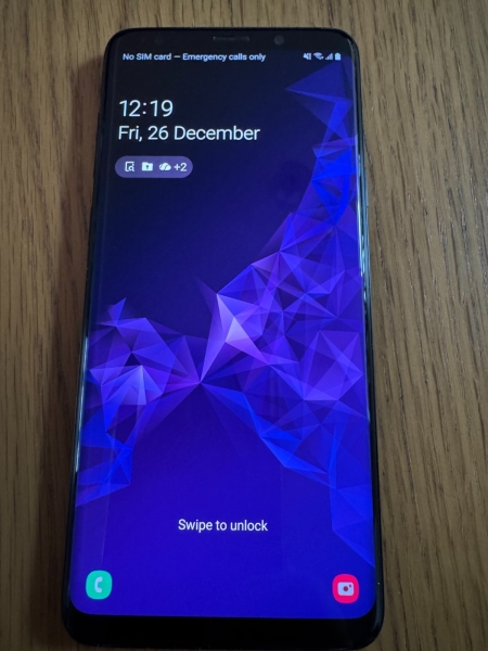 Samsung Galaxy S9+ 64GB – Midnight Black (Entsperrt) (Einzel-SIM)