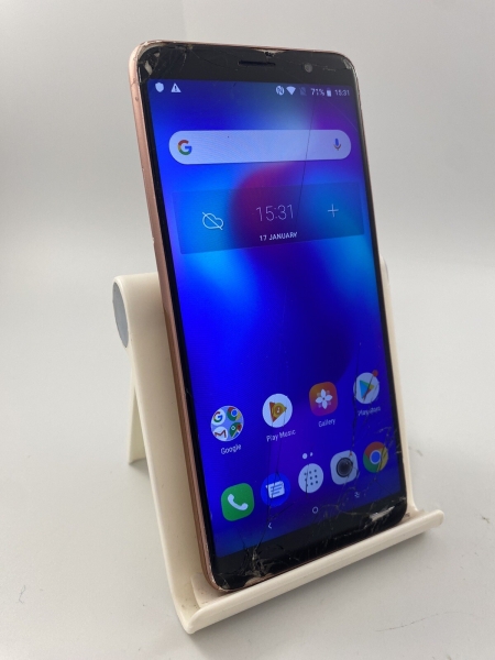 Alcatel 1x 2019 5088Y pink entsperrt 16GB 5,5″ 13MP Android Smartphone gesprungen