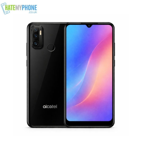 Alcatel 3L 2021 schwarz entsperrt 64GB 6,52″ Triple Kamera Android Smartphone