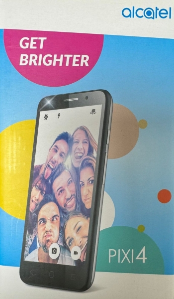 Alcatel Pixi 4 schwarz Smartphone Android kompakt brandneu im Karton