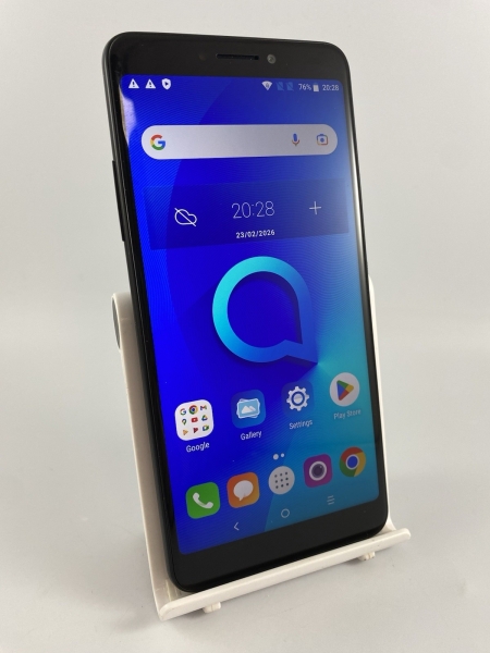 Alcatel 3V schwarz entsperrt Dual SIM 16GB 6,0 Zoll 4G DualCam Android Smartphone