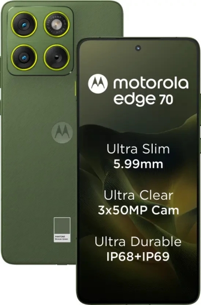Motorola Moto Edge 70 5G Smartphone – Dual SIM – Werksfrei–Ultra-dünn –8GB/256GB