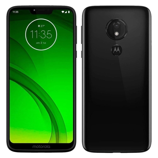 Motorola Moto G7 Power schwarz „ok“ gebraucht voll funktionsfähig Smartphone