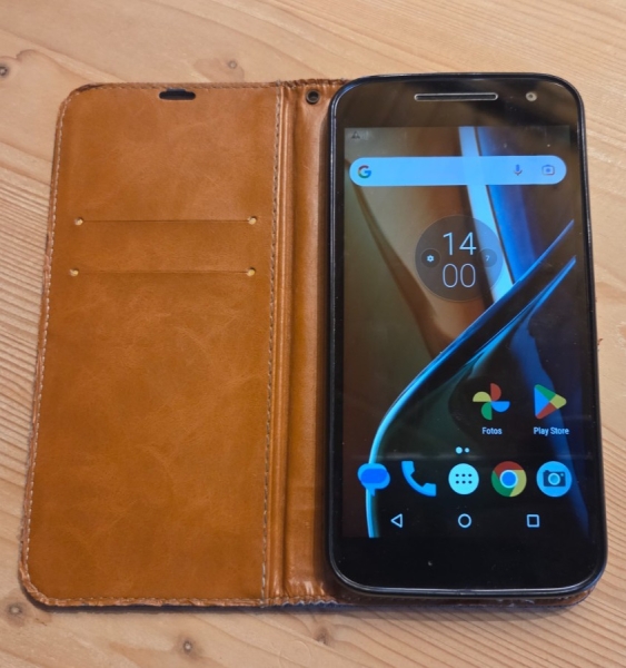 Motorola Moto G4 – Lenovo – 16 GB – schwarz – ohne SIM-Lock – Smartphone