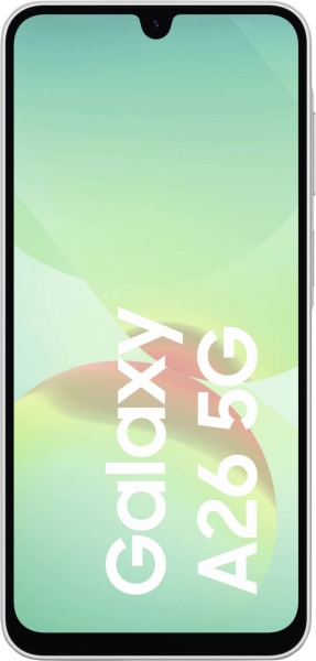 Samsung Smartphone Galaxy A26 5G A266B weiß 128GB 6,7 Zoll
