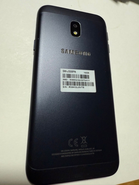 Samsung Galaxy J3 (2017) 4G entsperrt 16GB schwarz (SM-J330FN) Android Smartphone