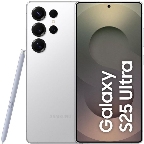 Samsung Galaxy S25 Ultra (S938B) 512 GB Titanium Whitesilver Dual-SIM Smartphone