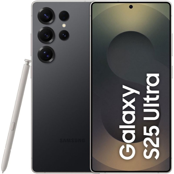 Samsung Galaxy S25 Ultra (S938B) 256 GB Titanium Black Dual-SIM Smartphone