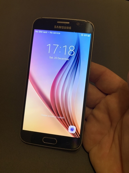 Samsung Galaxy S6 G920F schwarz entsperrt 32GB 5,1″ Android Smartphone gesprungen