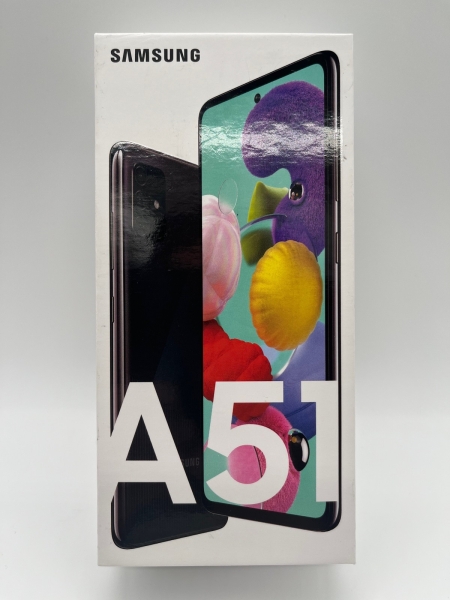 Samsung Galaxy A51 128 GB Schwarz 16.5 cm (6.5 Zoll) Smartphone NEU
