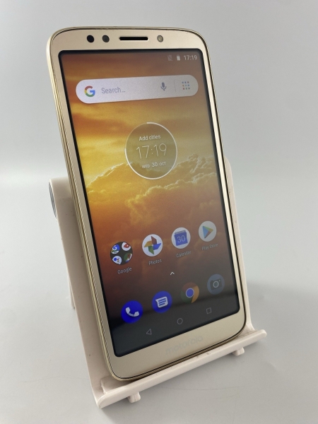 Motorola Moto E5 Play Gold Tesco Netzwerk 16GB 5,2″ 8MP Android Smartphone