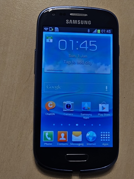 Samsung Galaxy Slll mini weiß 8GB entsperrt Smartphone GT-I8190n