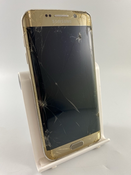 Samsung Galaxy S6 Edge Gold 32GB 5,1″ 16MP Android Smartphone gesprungen defekt #A
