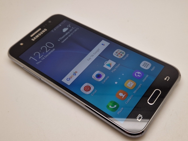 (Vodafone/Lebara/Asda) Sehr guter Zustand Samsung Galaxy J5 2015 8GB schwarz Smartphone 3UKPOST