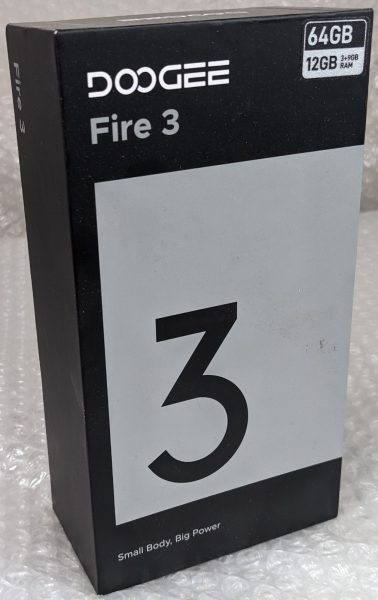 Doogee Fire 3 5,5″ HD+ robustes Android Smartphone 3+64GB IP68/IP69K (entsperrt) .